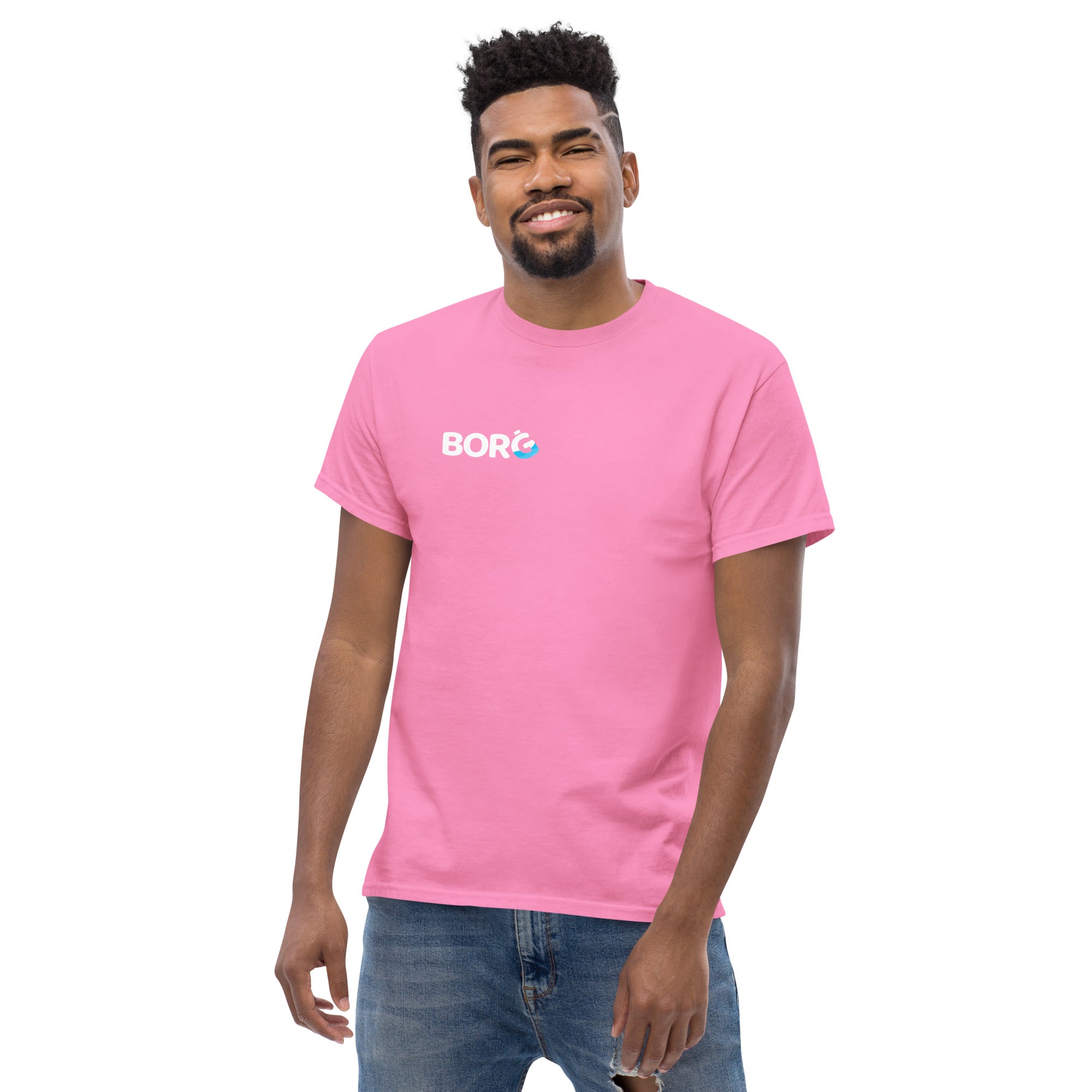 Classic Pink Tee for Men