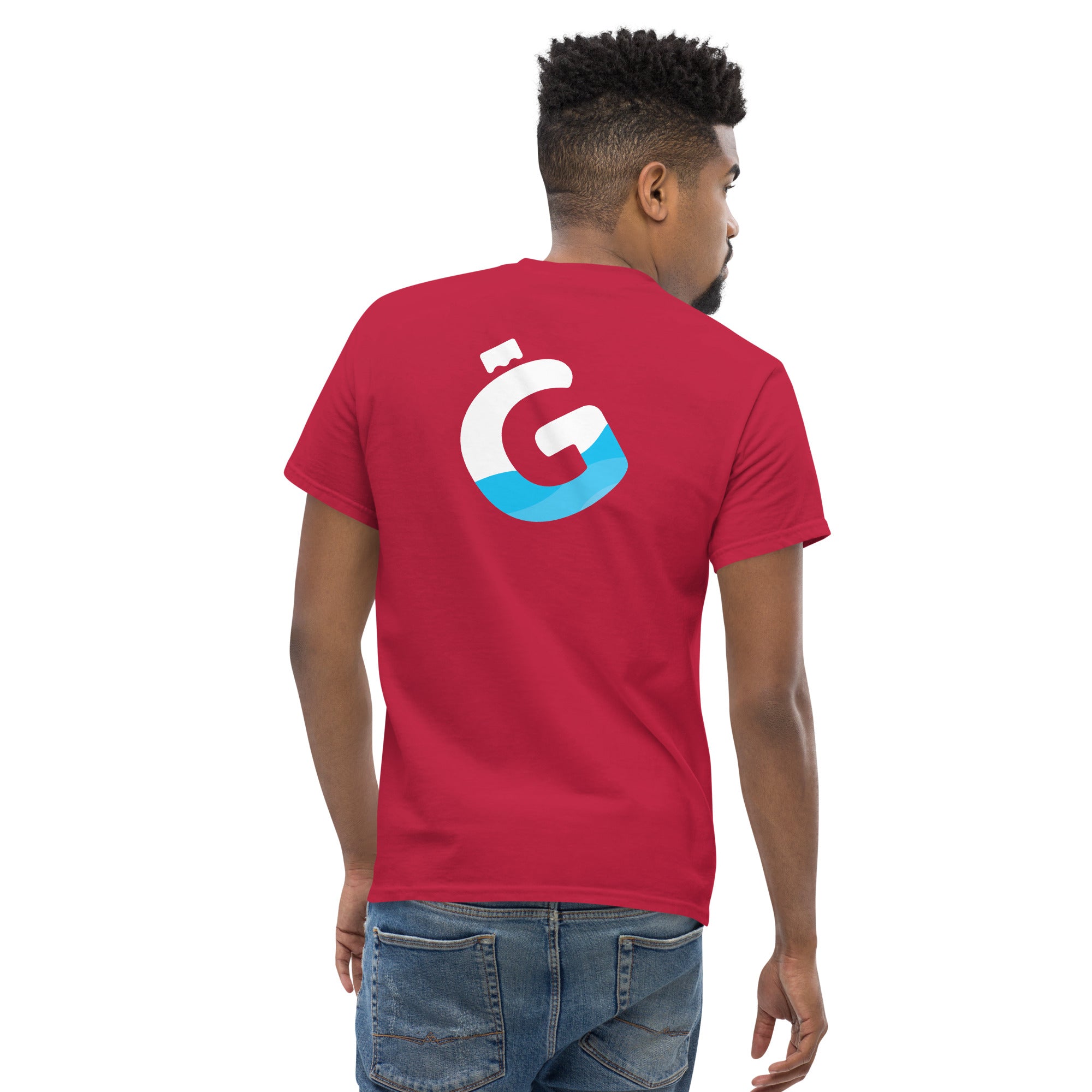 Red Classic Tee for Men
