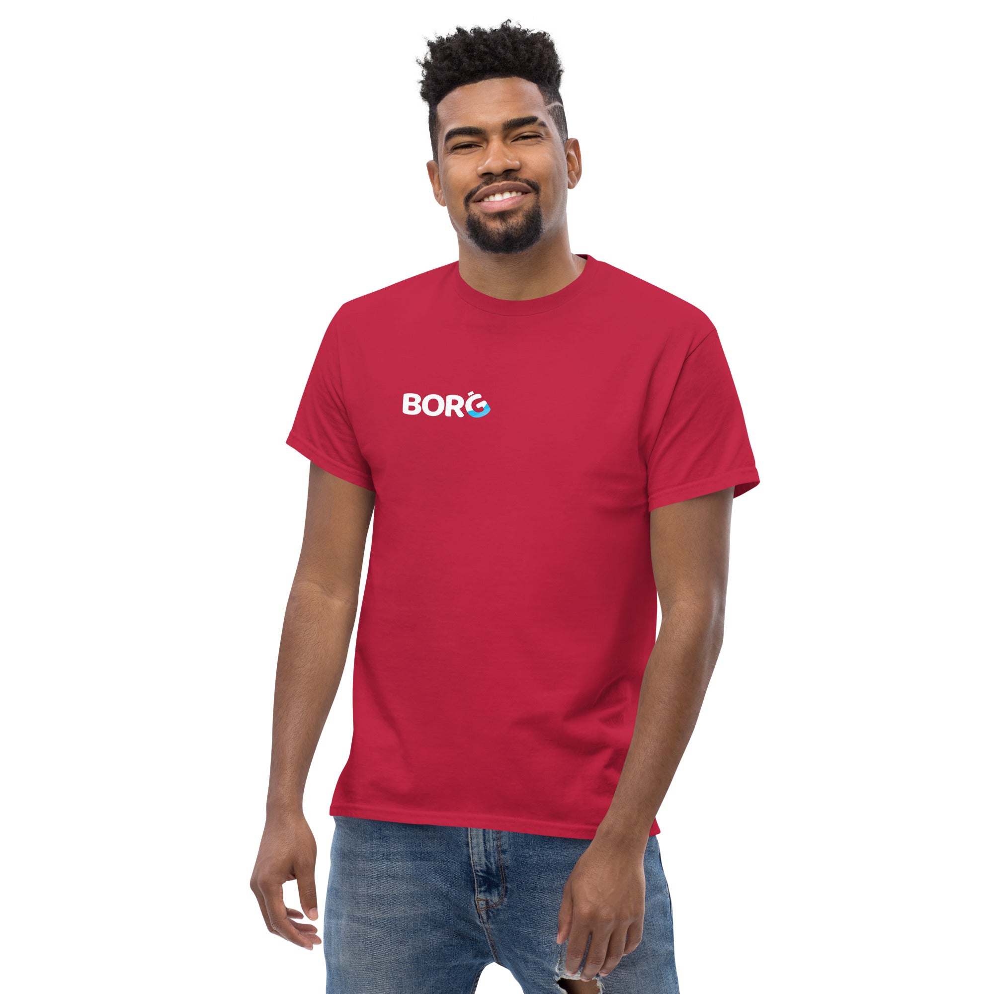 Classic Red Tee for Men 