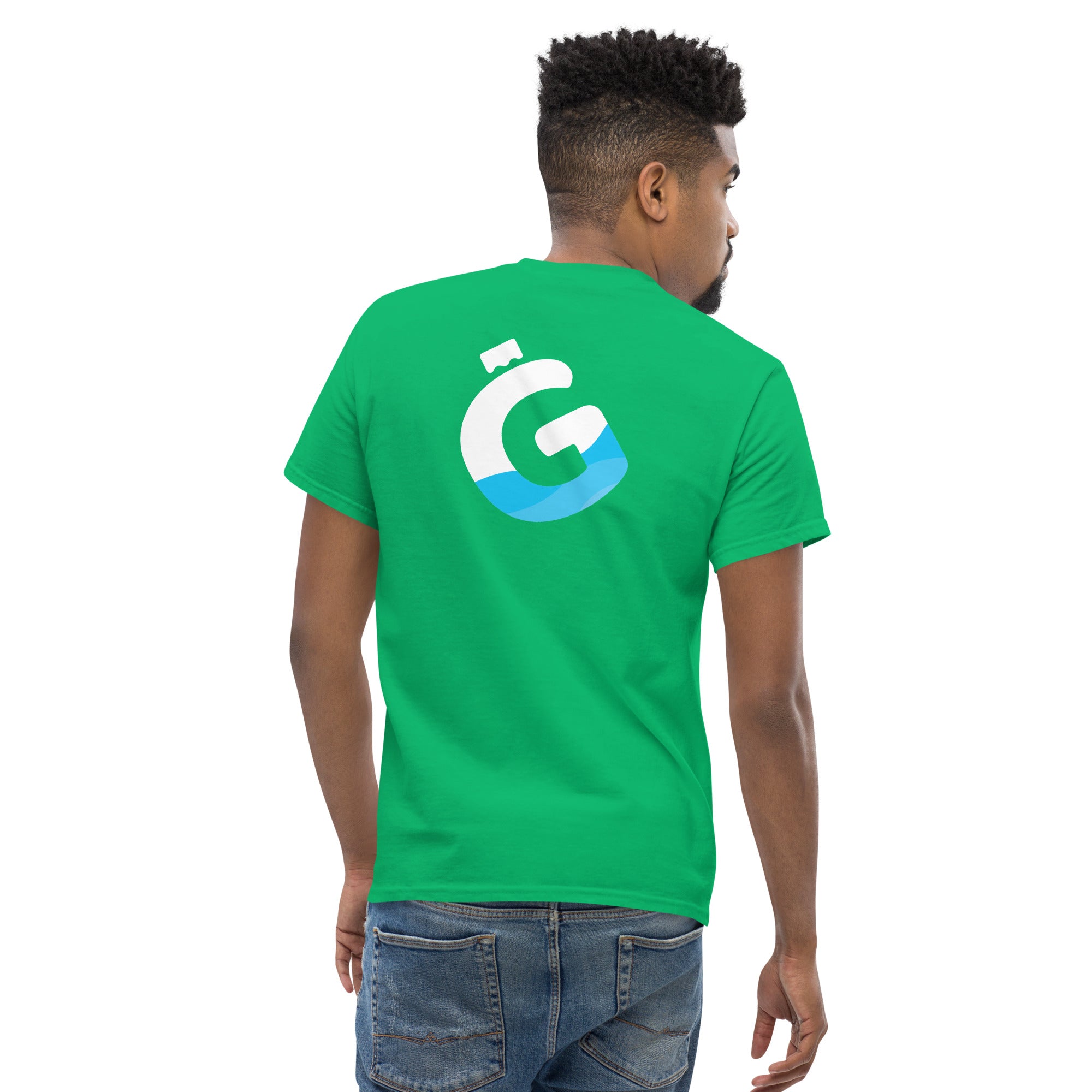 Green Classic Tee for Men