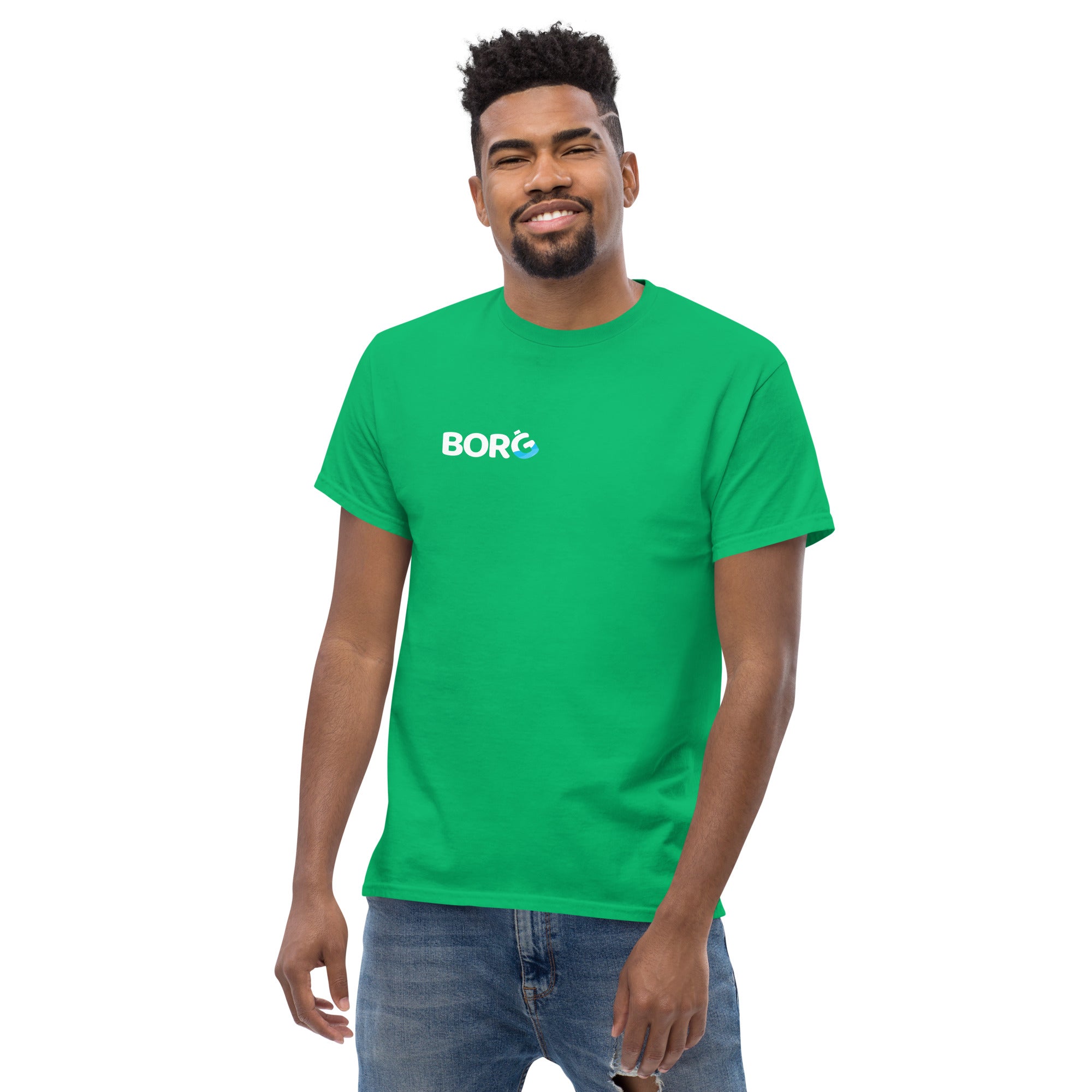 Classic Green Tee for Men