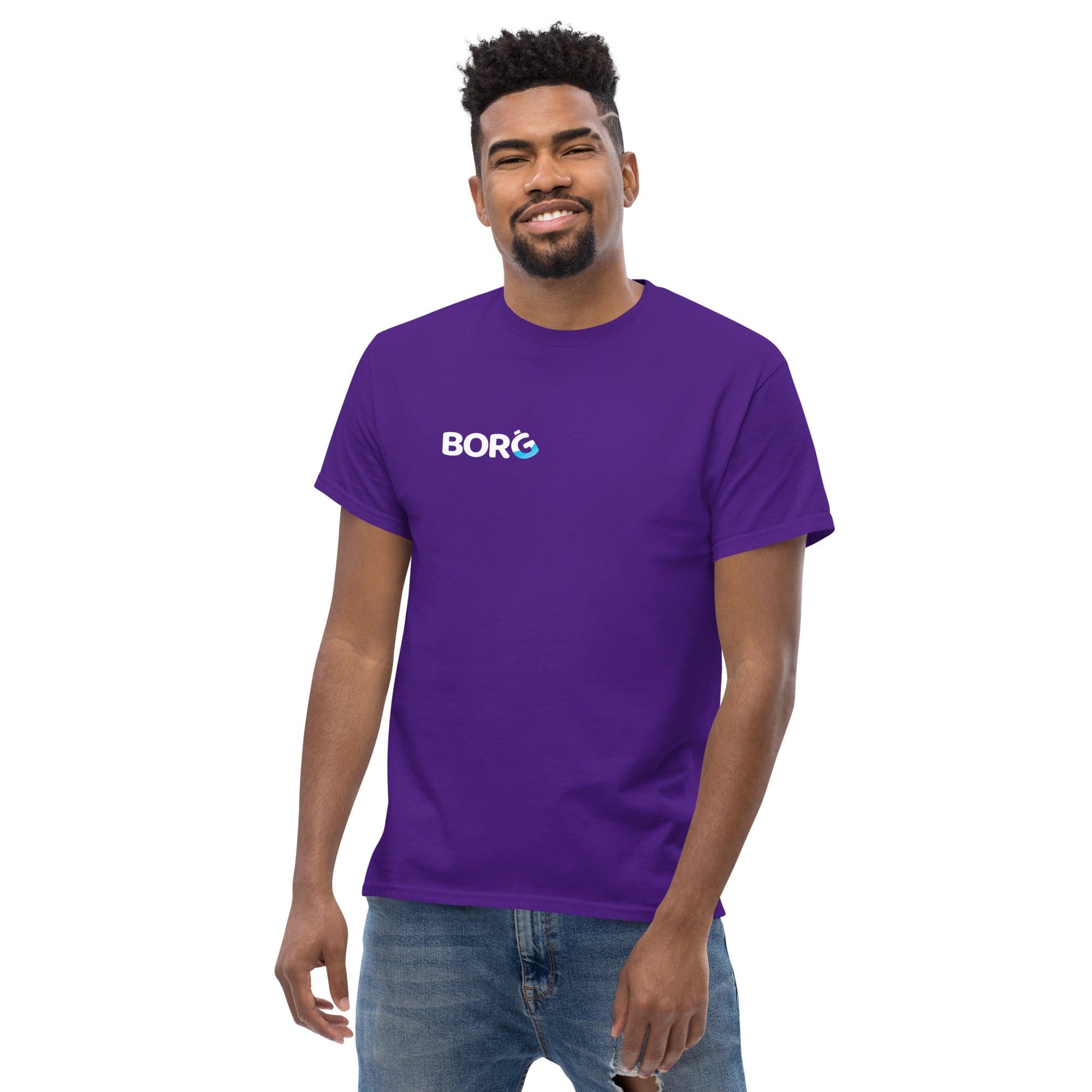 Classic Tee for Men in Purple