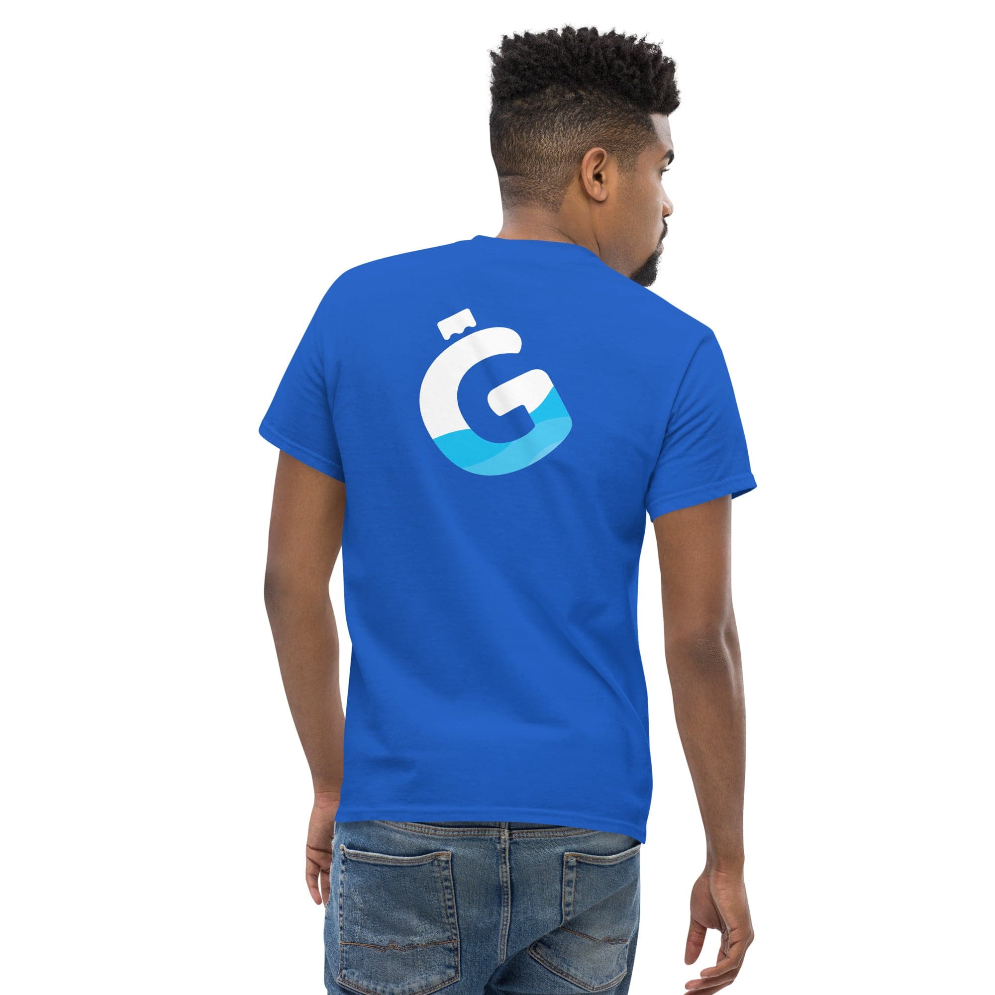 Blue Classic Tee for Men