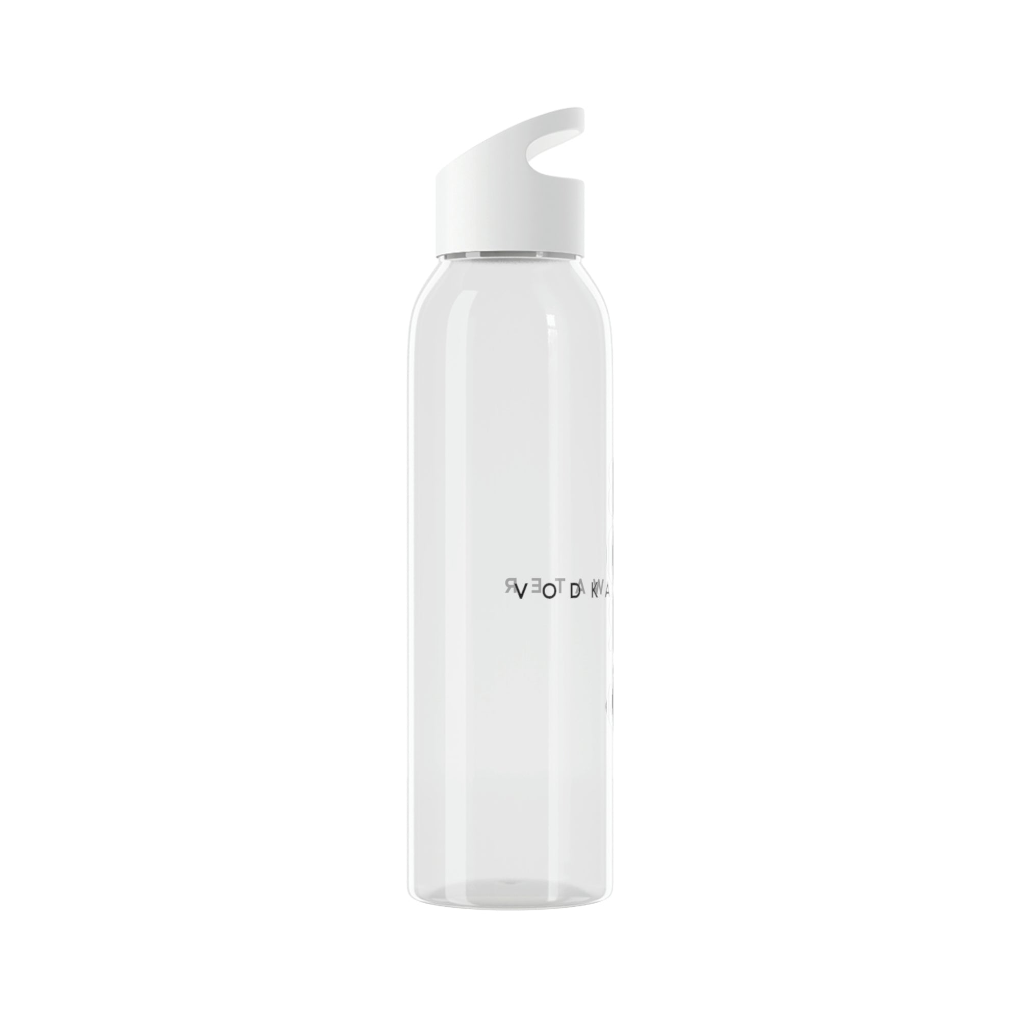 White Transparent Borg Sky Water Bottle