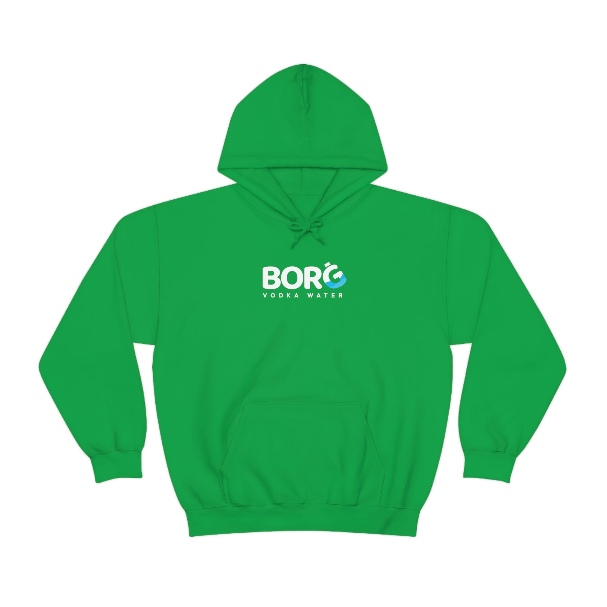 Borg Green Hooded Sweatshirt