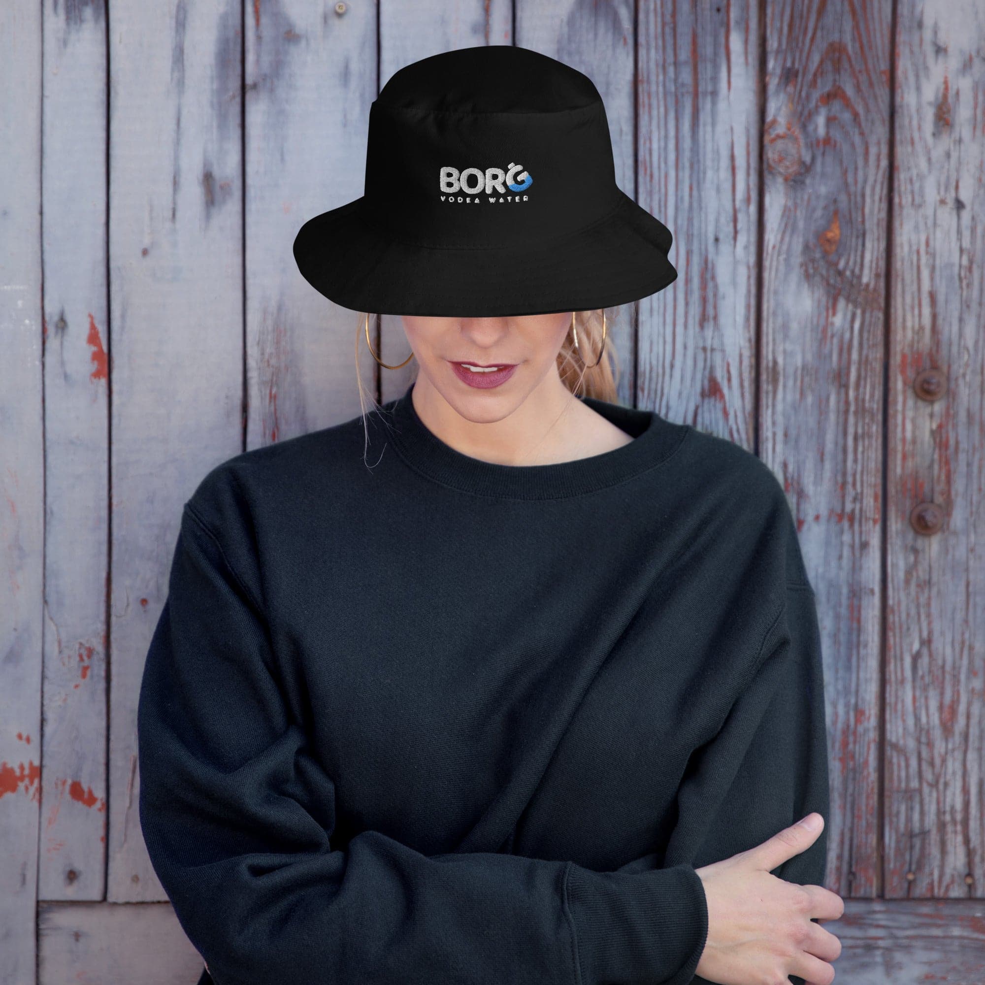 Borg Bucket Hat Black